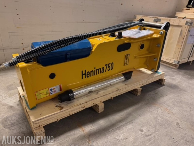 NY HENIMA PIGGHAMMER TIL 6-9 TONNS GRAVEMASKIN S50 M/GARANTI - Martelo hidráulico para Máquina de construção: foto 3 NY HENIMA PIGGHAMMER TIL 6-9 TONNS GRAVEMASKIN S50 M/GARANTI - Martelo hidráulico para Máquina de construção: foto 3
