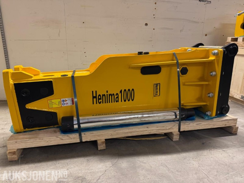 Ny Henima pigghammer til 10-15 tonns gravemaskin S60 m/garanti - Martelo hidráulico: foto 2 Ny Henima pigghammer til 10-15 tonns gravemaskin S60 m/garanti - Martelo hidráulico: foto 2