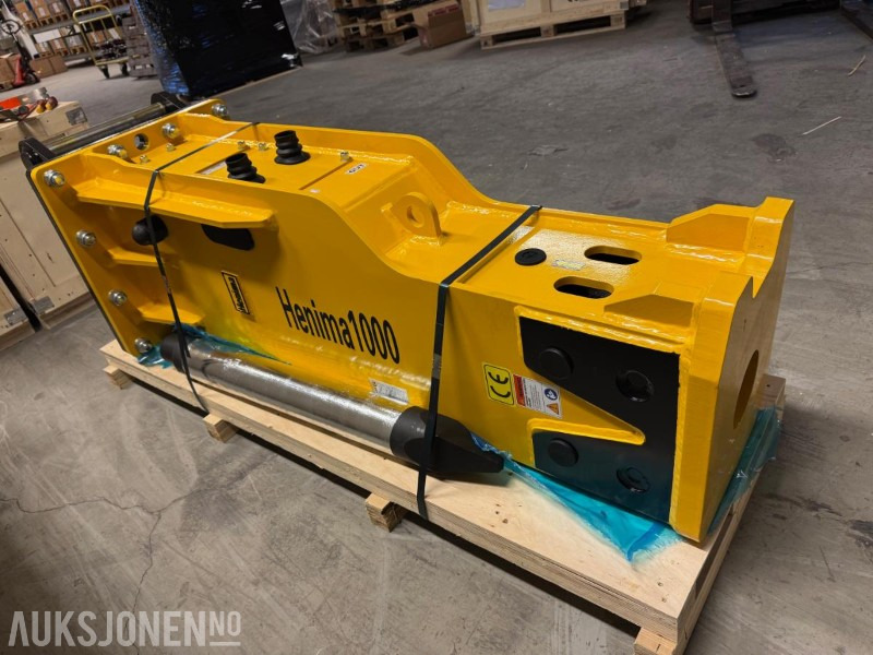 Ny Henima pigghammer til 10-15 tonns gravemaskin S60 m/garanti - Martelo hidráulico: foto 5 Ny Henima pigghammer til 10-15 tonns gravemaskin S60 m/garanti - Martelo hidráulico: foto 5