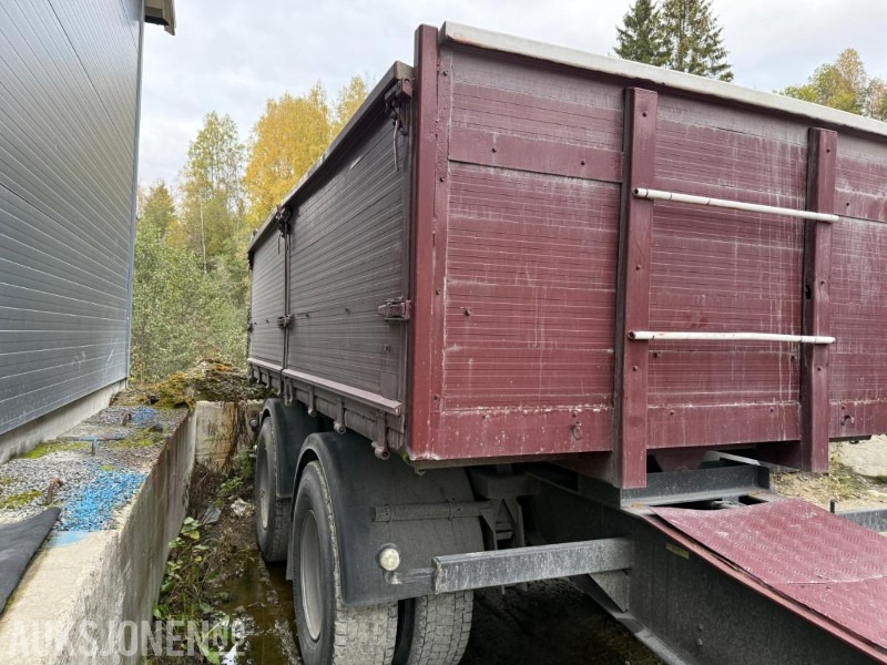 1996 Maur Bilpåbygg 2 akslet tipphenger - Reboque: foto 3 1996 Maur Bilpåbygg 2 akslet tipphenger - Reboque: foto 3