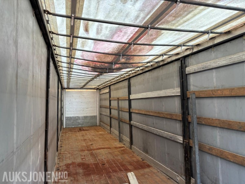 Reboque 2005 HRD NTLS (semitrailer, kapell/”gardintrailer” Tillat Totalvekt 45000kg.: foto 7