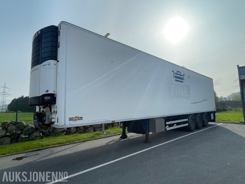 2009 Chereau Semitrailer - Kjølehenger - Carrier Transicold - 33 paller. - Reboque: foto 1 2009 Chereau Semitrailer - Kjølehenger - Carrier Transicold - 33 paller. - Reboque: foto 1