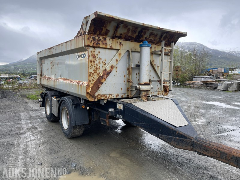Reboque 2014 Ovox Dumperkjerre med Hardox-kasse EU-godkjennes før overlevering: foto 1