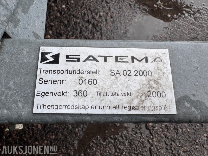 SATEMA SDMO R44C3 40kVA 400V tilhengermontert strømaggregat - Equipamento de construção: foto 3 SATEMA SDMO R44C3 40kVA 400V tilhengermontert strømaggregat - Equipamento de construção: foto 3