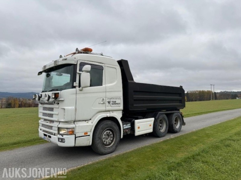Scania 144G Tippbil – Perfekt for masse- og entreprenørkjøring - Camião basculante: foto 1 Scania 144G Tippbil – Perfekt for masse- og entreprenørkjøring - Camião basculante: foto 1