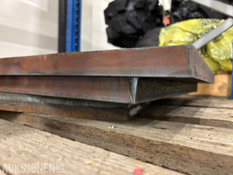 Stålplater - Nytt, ubrukt, forskjellige tykkelser og og lengder - se bilder. - Equipamento de construção: foto 5 Stålplater - Nytt, ubrukt, forskjellige tykkelser og og lengder - se bilder. - Equipamento de construção: foto 5