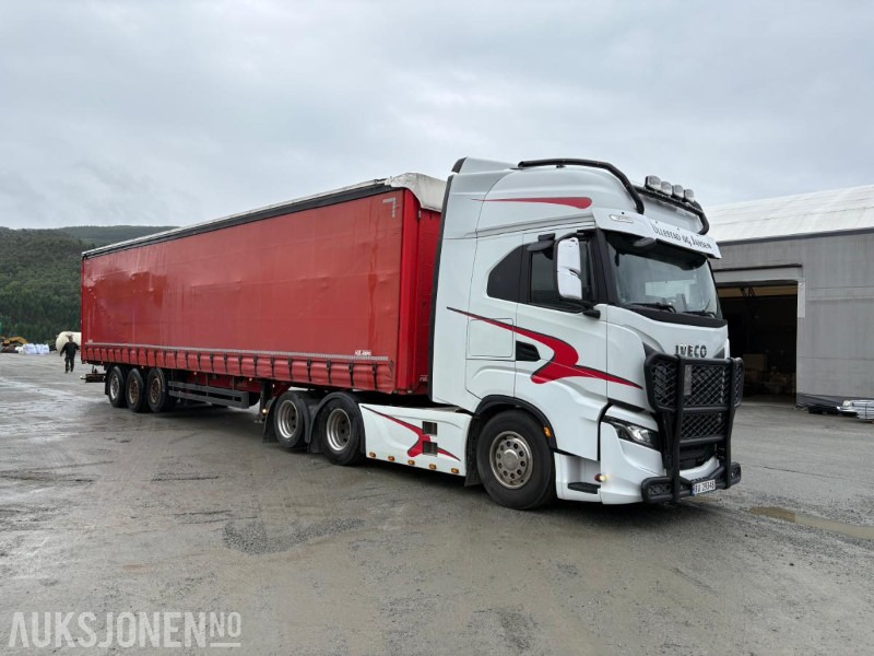2021 Iveco S-way 570 trekkvogn med 3akslet kel-berg henger - Tractor: foto 3 2021 Iveco S-way 570 trekkvogn med 3akslet kel-berg henger - Tractor: foto 3