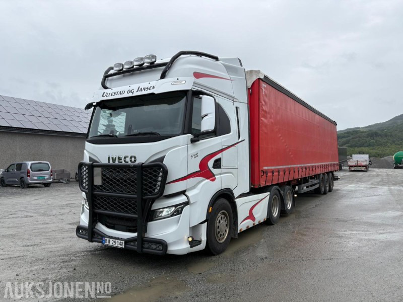 2021 Iveco S-way 570 trekkvogn med 3akslet kel-berg henger - Tractor: foto 2 2021 Iveco S-way 570 trekkvogn med 3akslet kel-berg henger - Tractor: foto 2
