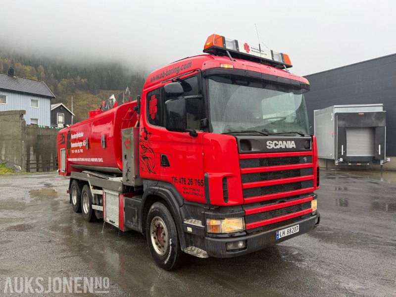 1999 Scania R124 Spyle/sugebil med Korp & Sönn påbygg - Veículo municipal/ Especial: foto 2 1999 Scania R124 Spyle/sugebil med Korp & Sönn påbygg - Veículo municipal/ Especial: foto 2