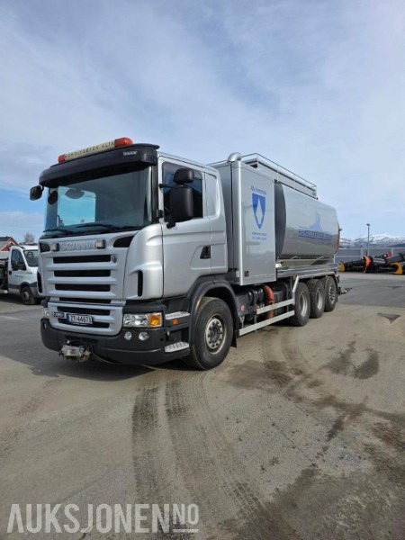 2009 Scania G480 8X4 Kombi suge/spylebil - Fico 2KDE - 125000KM - Veículo municipal/ Especial: foto 2 2009 Scania G480 8X4 Kombi suge/spylebil - Fico 2KDE - 125000KM - Veículo municipal/ Especial: foto 2