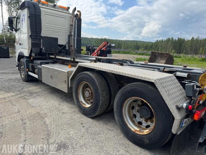 Camião polibenne Volvo FH16 6X2 krokbilmed 20 tonns multilift.: foto 11