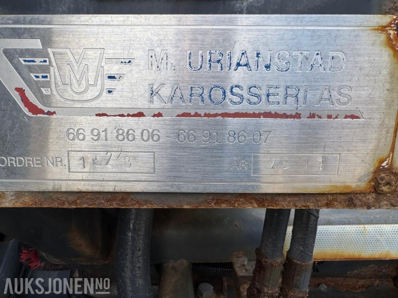 Camião polibenne Volvo FH16 6X2 krokbilmed 20 tonns multilift.: foto 12