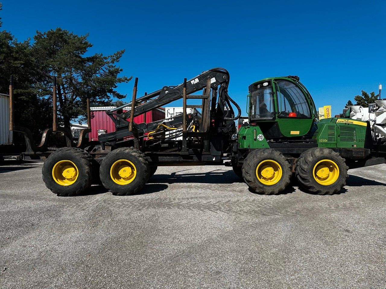 John Deere 1210E 10m CF710 KRAN - Máquina de outro: foto 5 John Deere 1210E 10m CF710 KRAN - Máquina de outro: foto 5