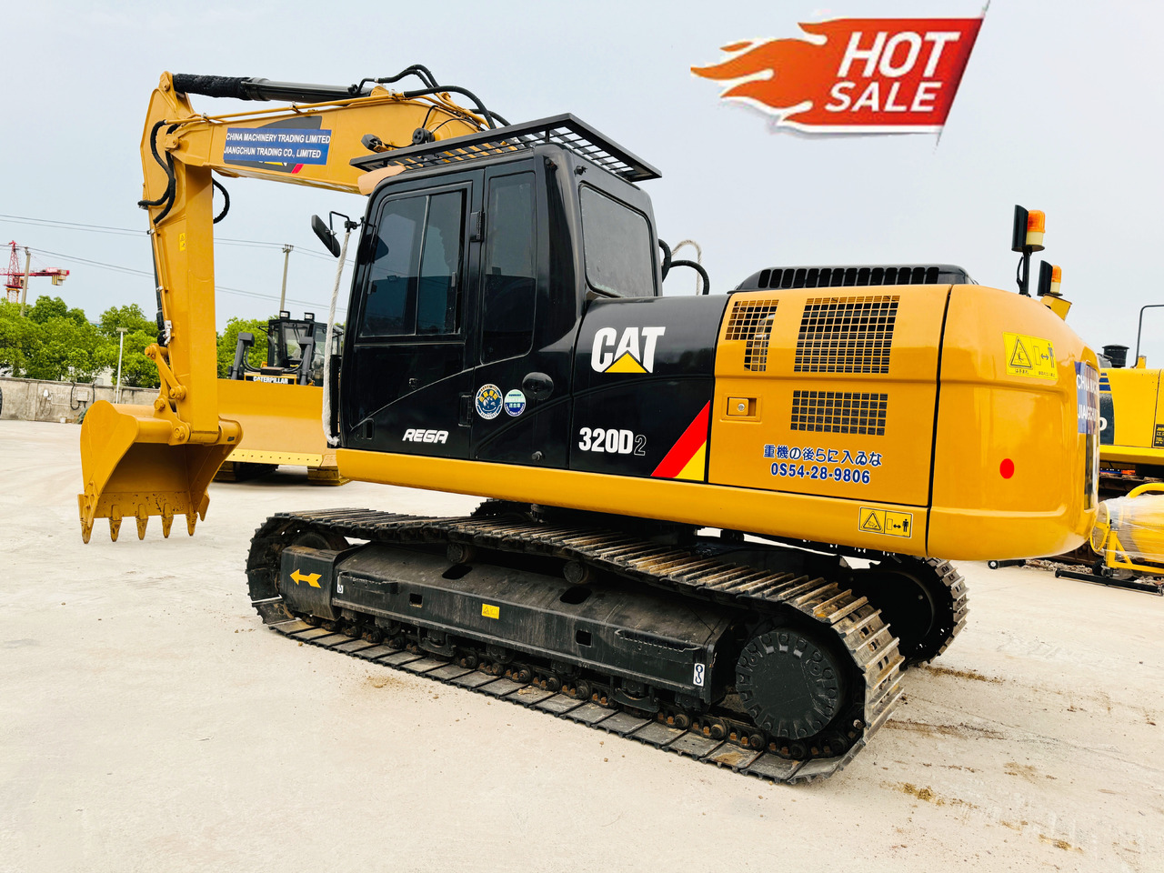 Escavadora de rastos Caterpillar Slightly Used CAT 320D Used Excavator Crawler Excavators CAT320 CAT325 CAT329 CAT330 CAT336 CAT349 Ready to Work: foto 6