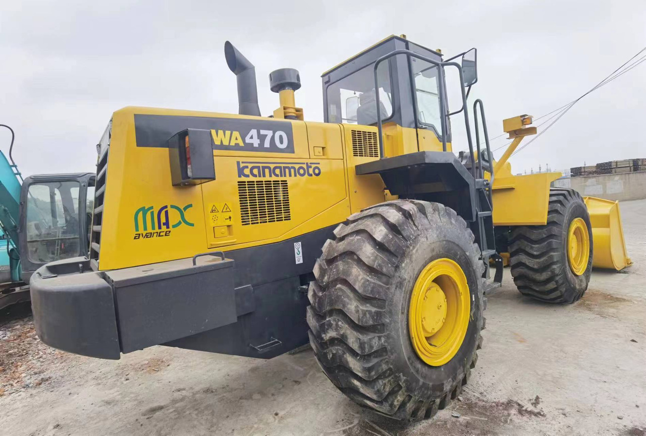 Komatsu WA470 Used Wheel Loader WA380 WA320 WA500 WA600 Loader in High Quality for Sale - Pá carregadora de rodas: foto 5 Komatsu WA470 Used Wheel Loader WA380 WA320 WA500 WA600 Loader in High Quality for Sale - Pá carregadora de rodas: foto 5