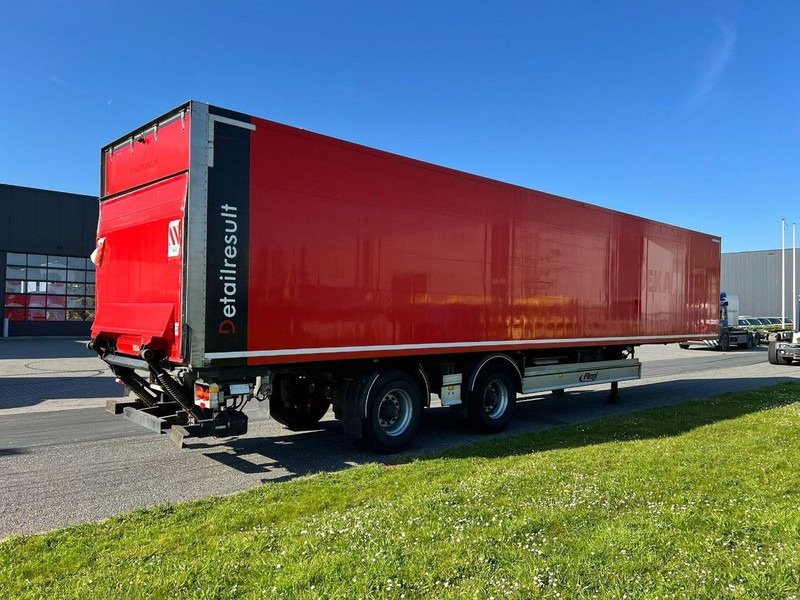 Fliegl SZS 350 Gesloten oplegger  2 Axle / / drum brakes - Semi-reboque furgão: foto 4 Fliegl SZS 350 Gesloten oplegger  2 Axle / / drum brakes - Semi-reboque furgão: foto 4