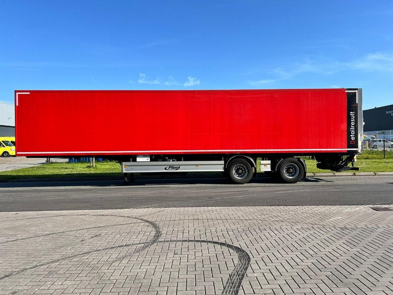 Fliegl SZS 350 Gesloten oplegger  2 Axle / / drum brakes - Semi-reboque furgão: foto 2 Fliegl SZS 350 Gesloten oplegger  2 Axle / / drum brakes - Semi-reboque furgão: foto 2