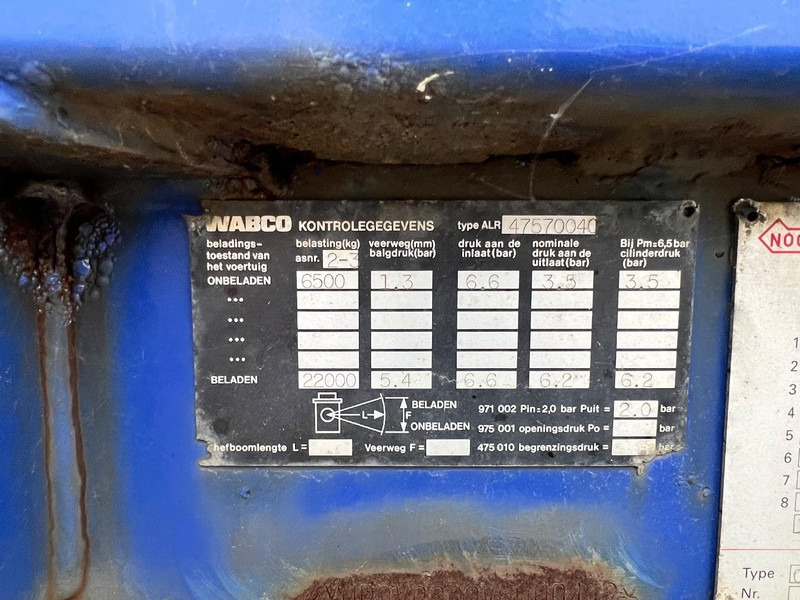 Reboque plataforma/ Caixa aberta Nooteboom 2 - assige gestuurde trailer: foto 20