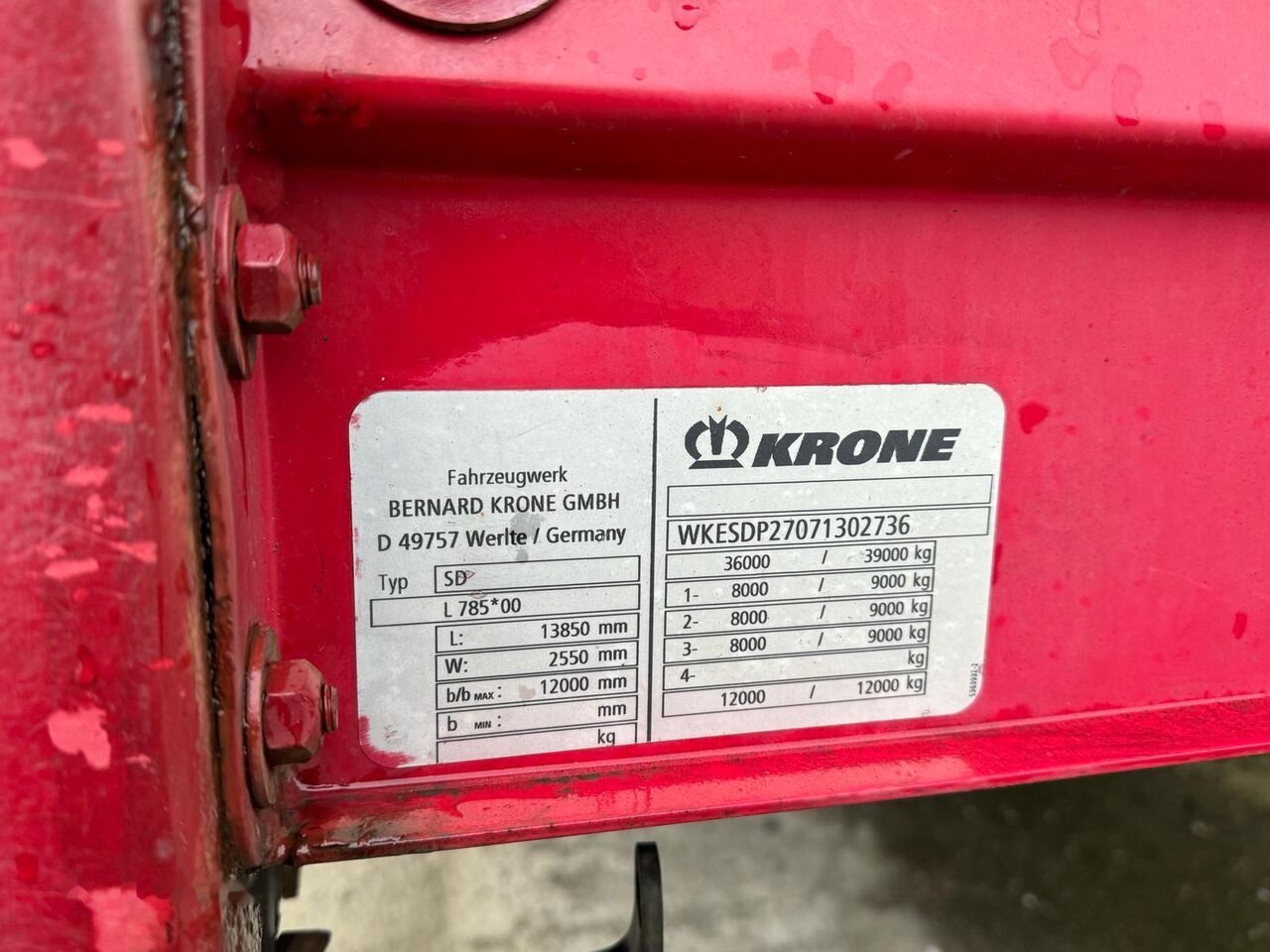 Krone BPW ECO PLUS MEGA - Hidraulic Upper Cover Lift - Semi-reboque de lona: foto 2 Krone BPW ECO PLUS MEGA - Hidraulic Upper Cover Lift - Semi-reboque de lona: foto 2