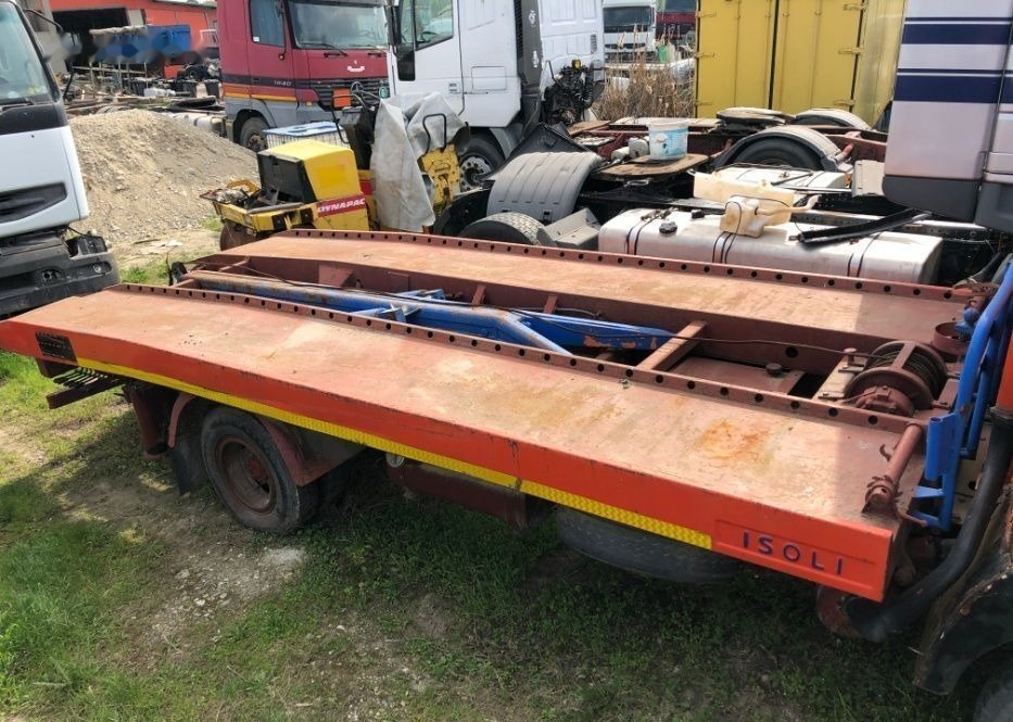 Caminhão reboque Platforma transport masini cu troliu , rampe extensibile carlig: foto 8