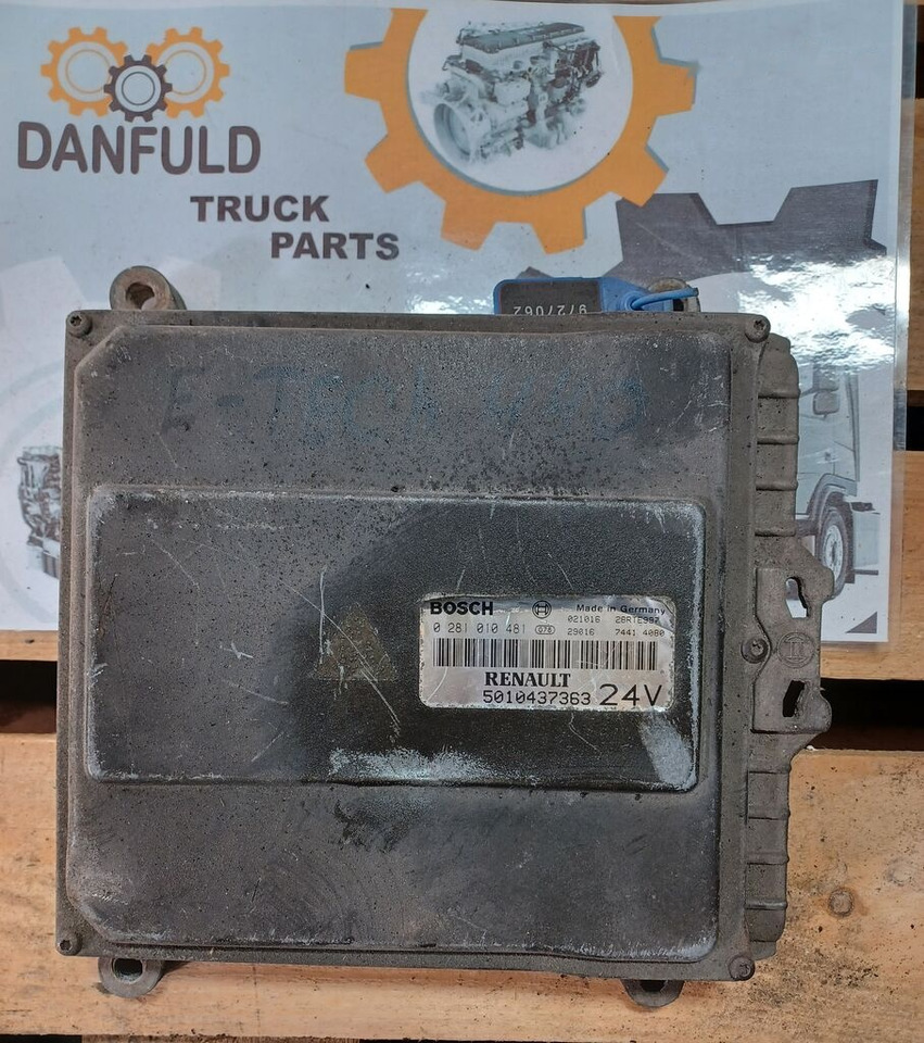 Bosch 0281010481 5010437363 Renault Magnum E-TECH 440 24V - Centralina electrónica para Camião: foto 1 Bosch 0281010481 5010437363 Renault Magnum E-TECH 440 24V - Centralina electrónica para Camião: foto 1