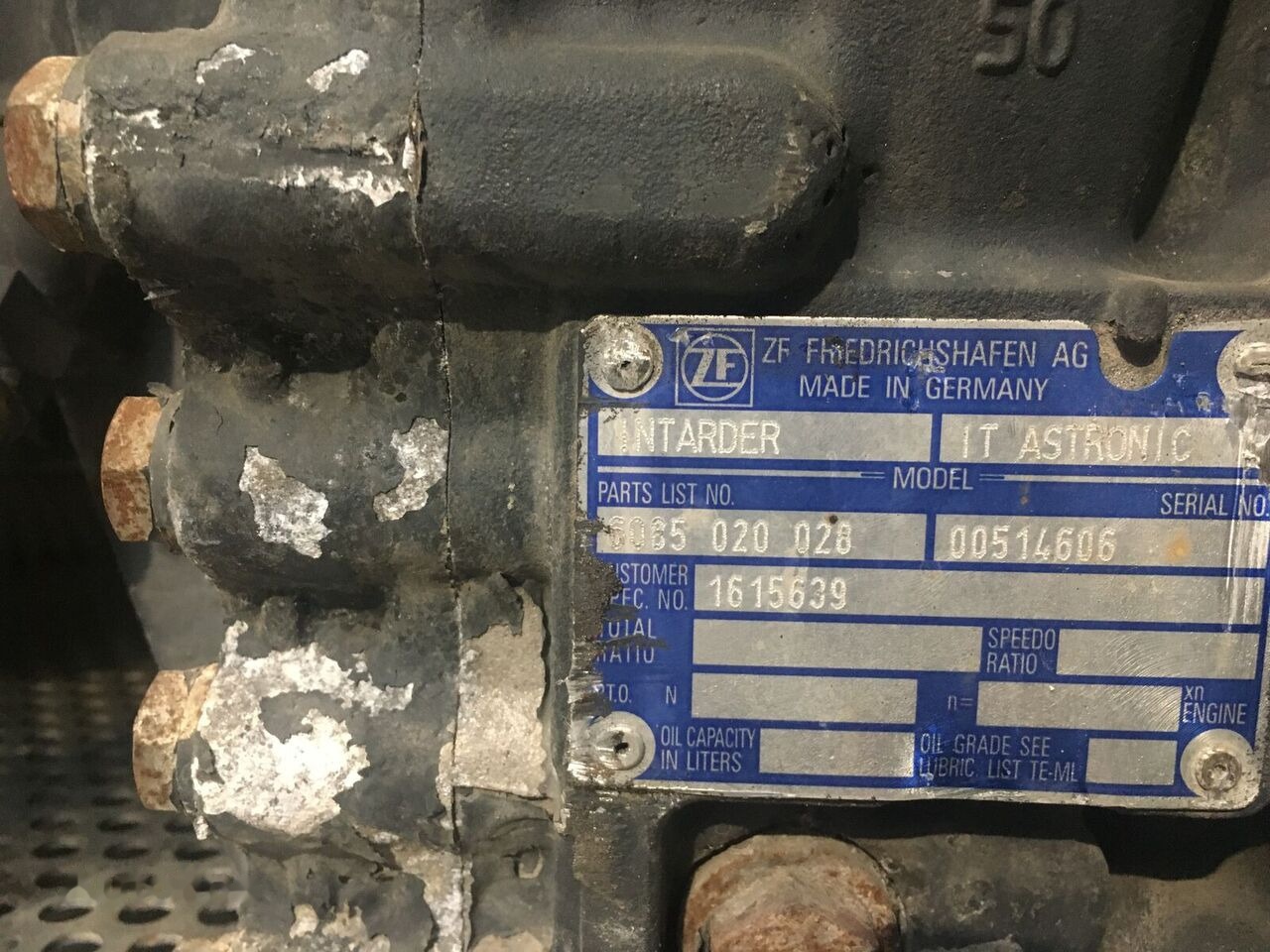 ZF 12AS 2331TD +intarder 1353041012 - Caixa de velocidade para Camião: foto 2 ZF 12AS 2331TD +intarder 1353041012 - Caixa de velocidade para Camião: foto 2