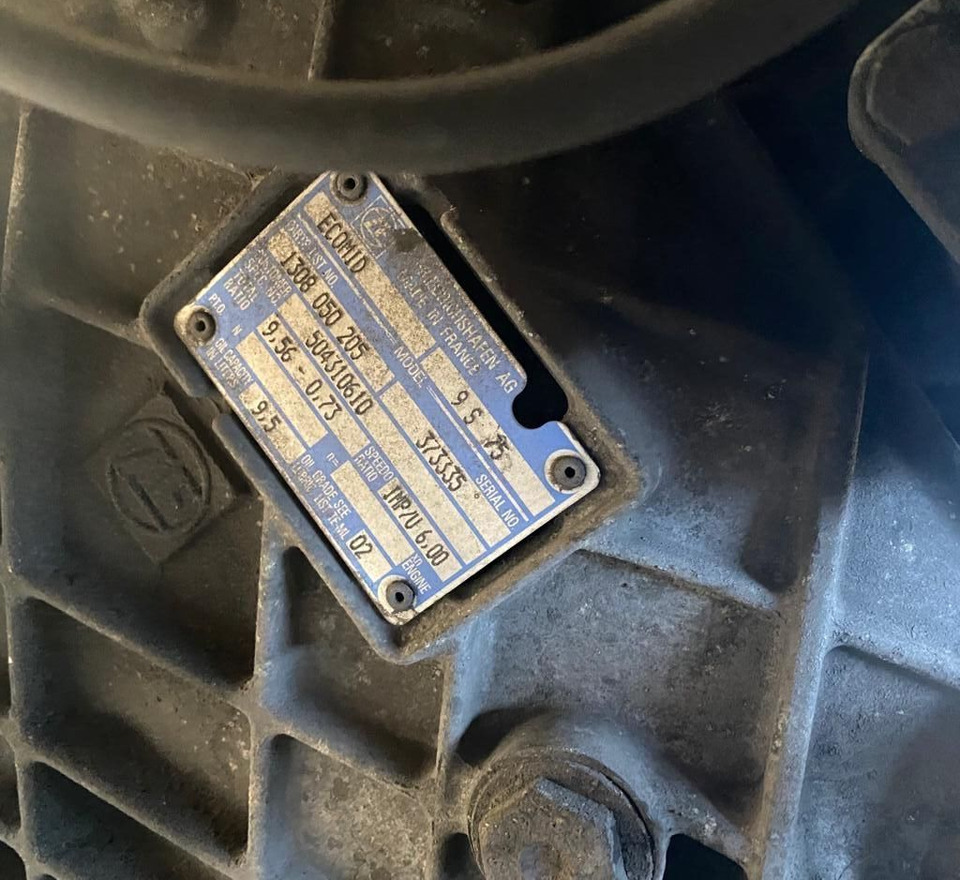 ZF 9s75 IVECO Eurocargo - Caixa de velocidade para Camião: foto 1 ZF 9s75 IVECO Eurocargo - Caixa de velocidade para Camião: foto 1