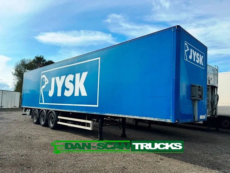 Fruehauf 3 aksl box Trailer inkl. lift - Semi-reboque furgão: foto 1 Fruehauf 3 aksl box Trailer inkl. lift - Semi-reboque furgão: foto 1