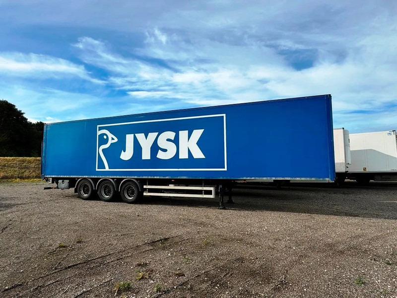 Fruehauf 3 aksl box Trailer inkl. lift - Semi-reboque furgão: foto 2 Fruehauf 3 aksl box Trailer inkl. lift - Semi-reboque furgão: foto 2
