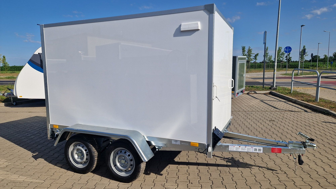 Nowa Przyczepa Furgon Kontener transportowy ABS 250 z rampą - Reboque furgão: foto 3 Nowa Przyczepa Furgon Kontener transportowy ABS 250 z rampą - Reboque furgão: foto 3