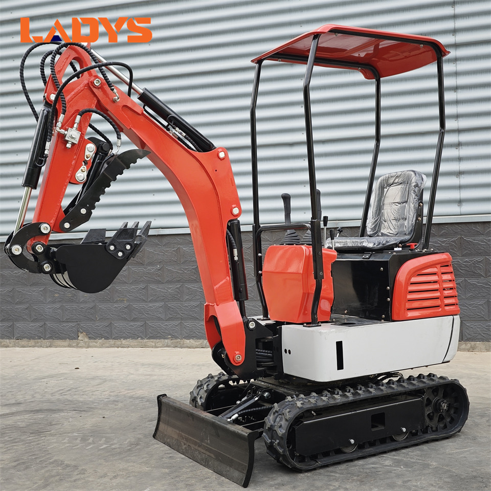 LADYS DY12Pro Mini Excavator CE Certification Kubota Engine(Factory Outlet) Mini Pelle Minibagger Minikoparka Miniexcavadora - Mini escavadeira: foto 4 LADYS DY12Pro Mini Excavator CE Certification Kubota Engine(Factory Outlet) Mini Pelle Minibagger Minikoparka Miniexcavadora - Mini escavadeira: foto 4