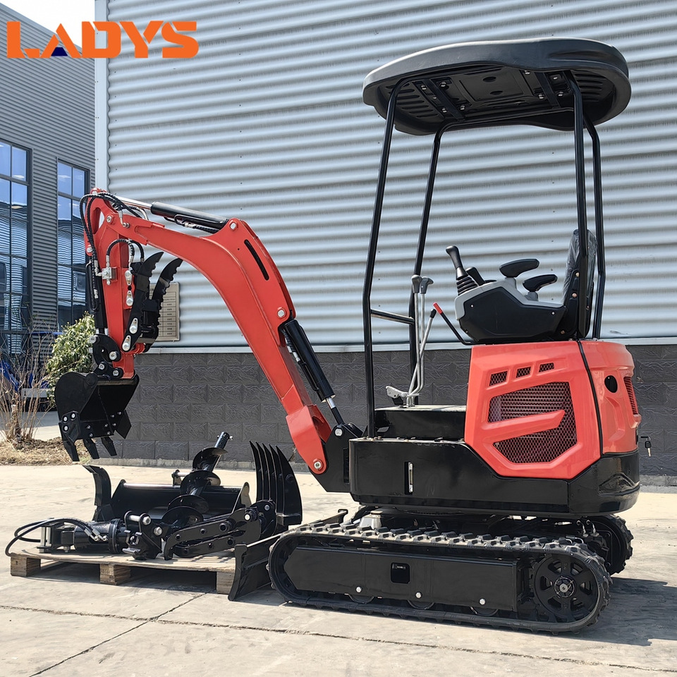 LADYS DY18 Mini Excavator CE Certification Kubota Engine(Factory Outlet) Mini Pelle Minibagger Minikoparka Miniexcavadora - Mini escavadeira: foto 1 LADYS DY18 Mini Excavator CE Certification Kubota Engine(Factory Outlet) Mini Pelle Minibagger Minikoparka Miniexcavadora - Mini escavadeira: foto 1
