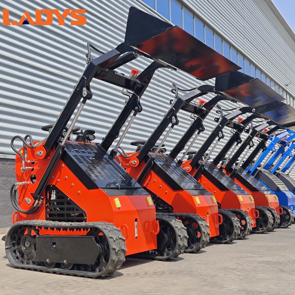 LADYS LA380 Mini Skid Steer CE Certification Kubota Engine(Factory Outlet) Mini Skid steer Loader For Sale - Mini pá carregadora: foto 1 LADYS LA380 Mini Skid Steer CE Certification Kubota Engine(Factory Outlet) Mini Skid steer Loader For Sale - Mini pá carregadora: foto 1
