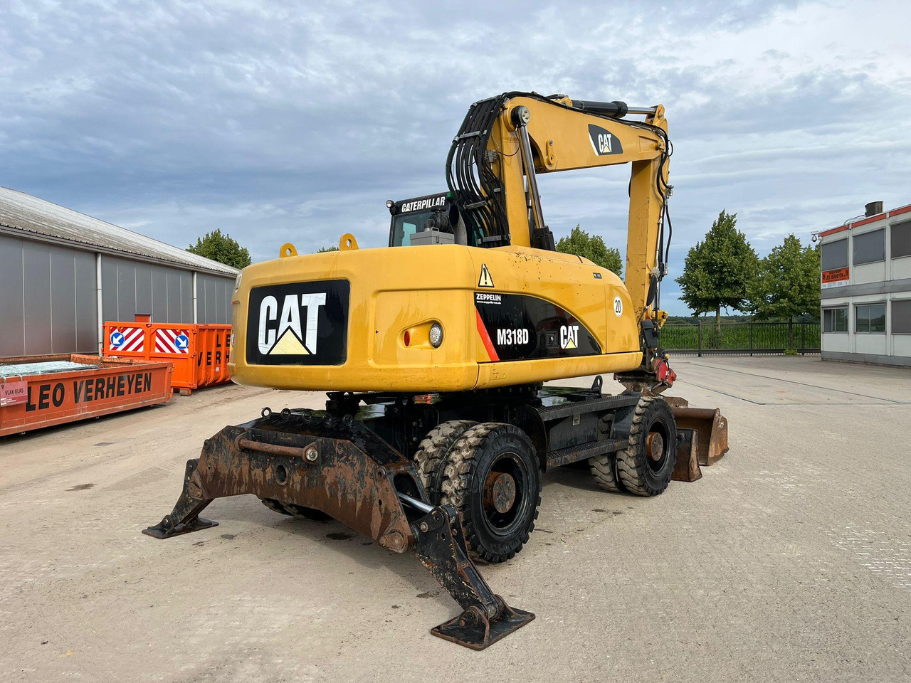 Caterpillar M318D - Escavadeira de rodas: foto 4 Caterpillar M318D - Escavadeira de rodas: foto 4
