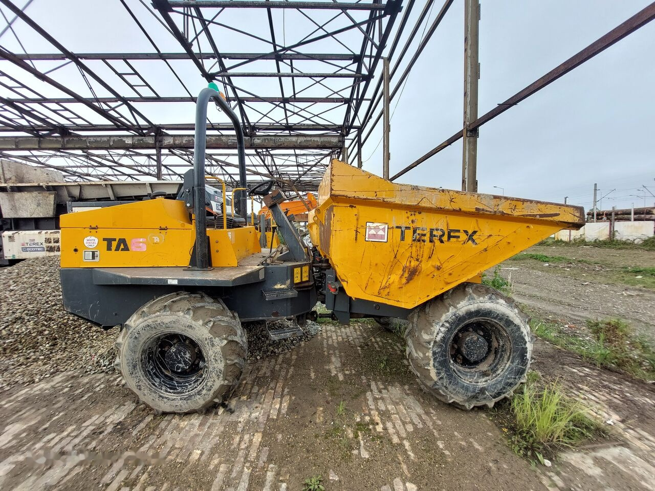 Caminhão articulado Terex TA6: foto 1
