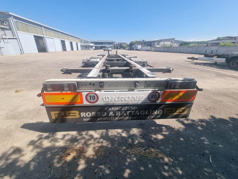 Biga KRONE KRONE - Reboque transportador de contêineres/ Caixa móvel: foto 3 Biga KRONE KRONE - Reboque transportador de contêineres/ Caixa móvel: foto 3