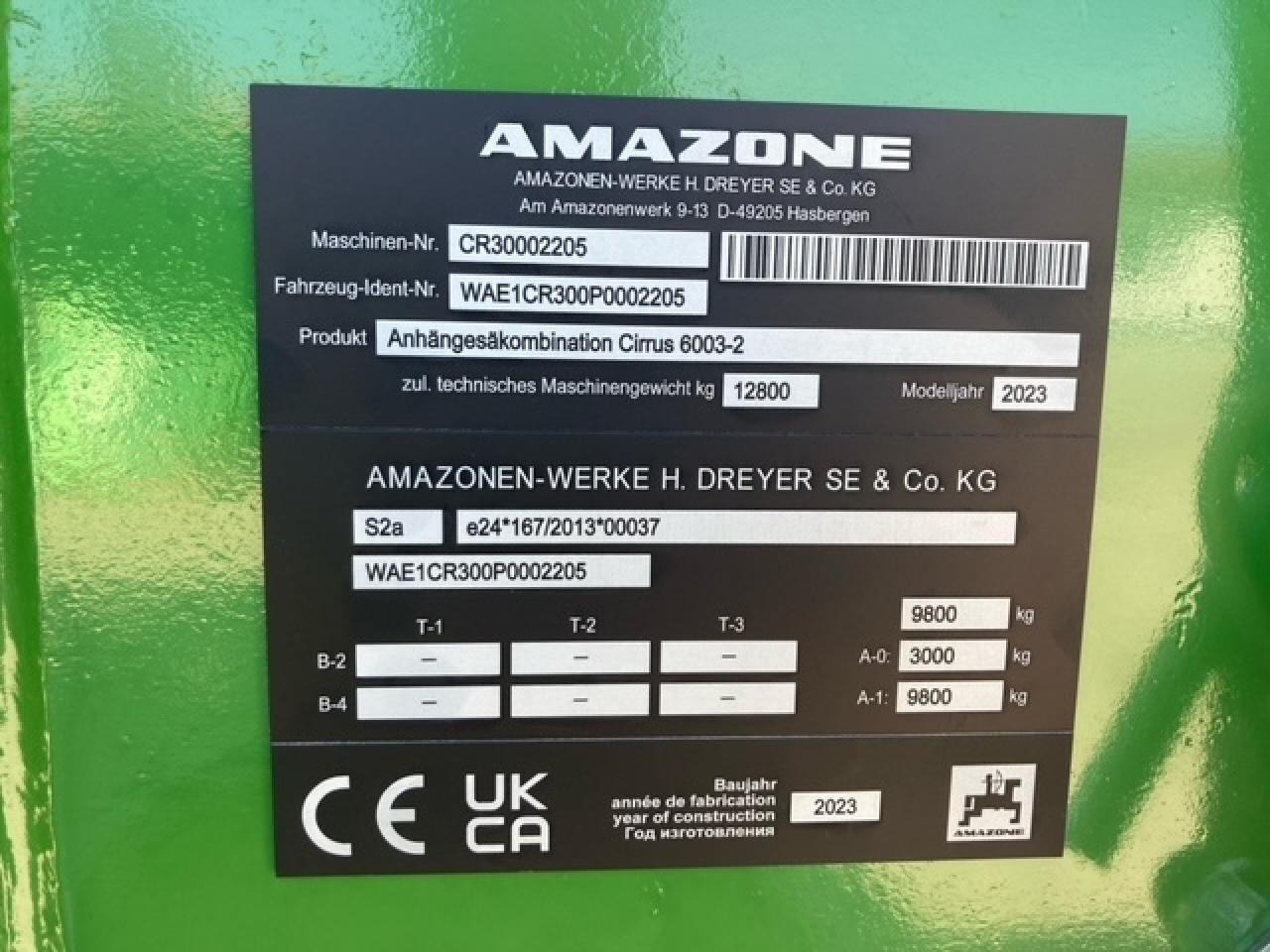 Amazone CIRRIUS 6003 AKTION - Semeadora combinada: foto 5 Amazone CIRRIUS 6003 AKTION - Semeadora combinada: foto 5