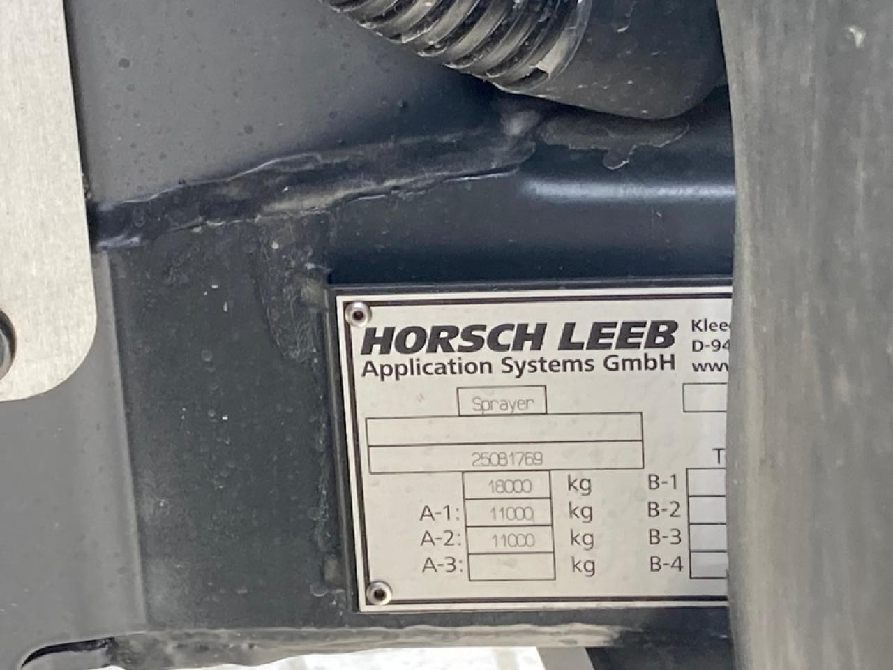 Horsch LEEB 8300 PT - Pulverizador automotor: foto 5 Horsch LEEB 8300 PT - Pulverizador automotor: foto 5