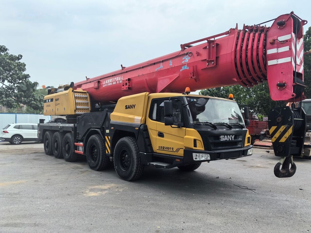 Grua móvel Palfinger Sany STC1000T STC800T 100T 100ton: foto 6