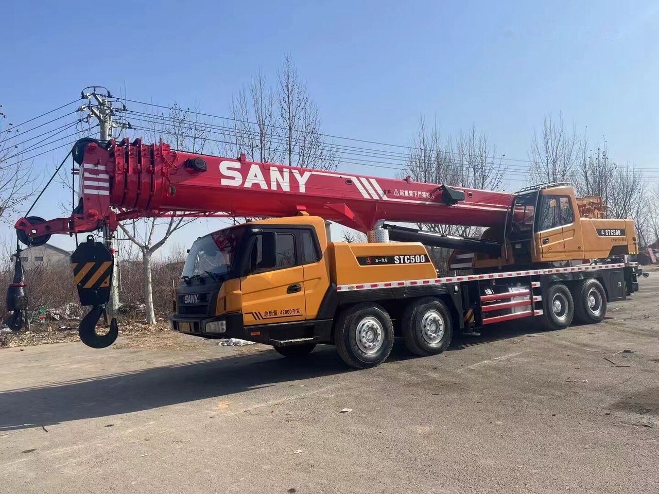 Palfinger Sany STC500 STC550 STC700 STC800 STC1000 - Grua móvel: foto 2 Palfinger Sany STC500 STC550 STC700 STC800 STC1000 - Grua móvel: foto 2