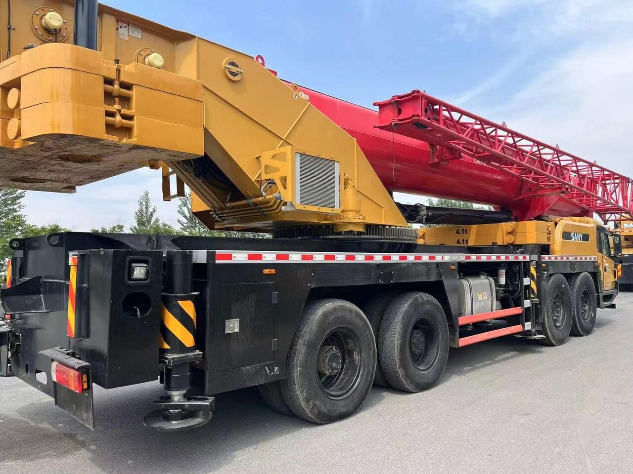 Sany Used Sany STC800 Original 80 Ton Mobile Truck Mounted Crane for - Grua móvel: foto 3 Sany Used Sany STC800 Original 80 Ton Mobile Truck Mounted Crane for - Grua móvel: foto 3