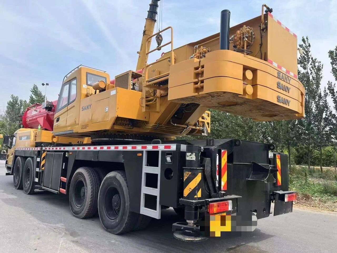 Sany Used Sany STC800 Original 80 Ton Mobile Truck Mounted Crane for - Grua móvel: foto 4 Sany Used Sany STC800 Original 80 Ton Mobile Truck Mounted Crane for - Grua móvel: foto 4