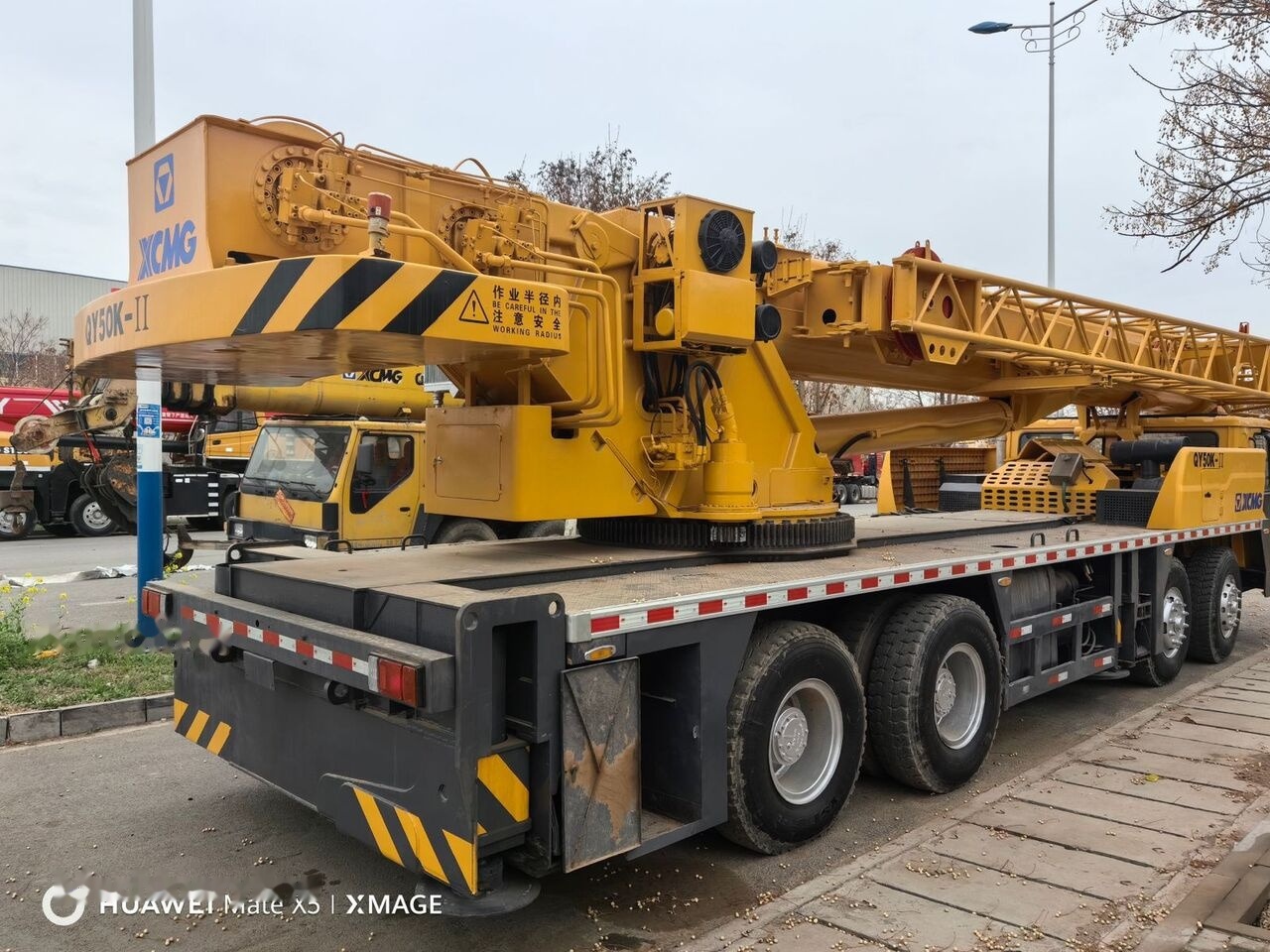 Grua móvel XCMG QY20K QY50K QY70K 20 50 60 80 100 truck crane: foto 12