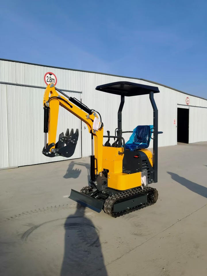 CHINA Mini digger 1 ton excavator - Mini escavadeira: foto 1 CHINA Mini digger 1 ton excavator - Mini escavadeira: foto 1
