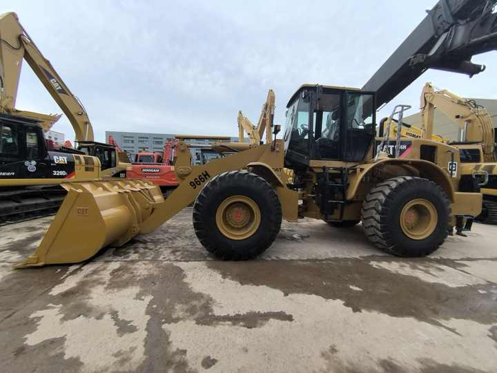 Good Condition High Performance Used Caterpillar Wheel Loader 966h for sale in shanghai yard - Pá carregadora de rodas: foto 4 Good Condition High Performance Used Caterpillar Wheel Loader 966h for sale in shanghai yard - Pá carregadora de rodas: foto 4