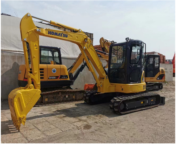 Good condition used Komatsu PC55MR-3 excavator Original Komatsu PC55MR-3 for sale in shanghai - Mini escavadeira: foto 1 Good condition used Komatsu PC55MR-3 excavator Original Komatsu PC55MR-3 for sale in shanghai - Mini escavadeira: foto 1
