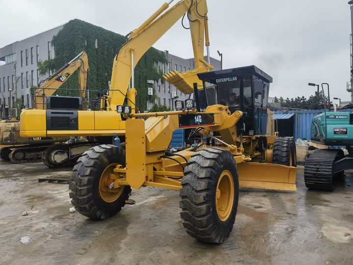 Hot Sale Used CAT 14G Motor Grader 140h 140g 140k Series Good Condition with Cheap Price - Escavadora de rastos: foto 3 Hot Sale Used CAT 14G Motor Grader 140h 140g 140k Series Good Condition with Cheap Price - Escavadora de rastos: foto 3
