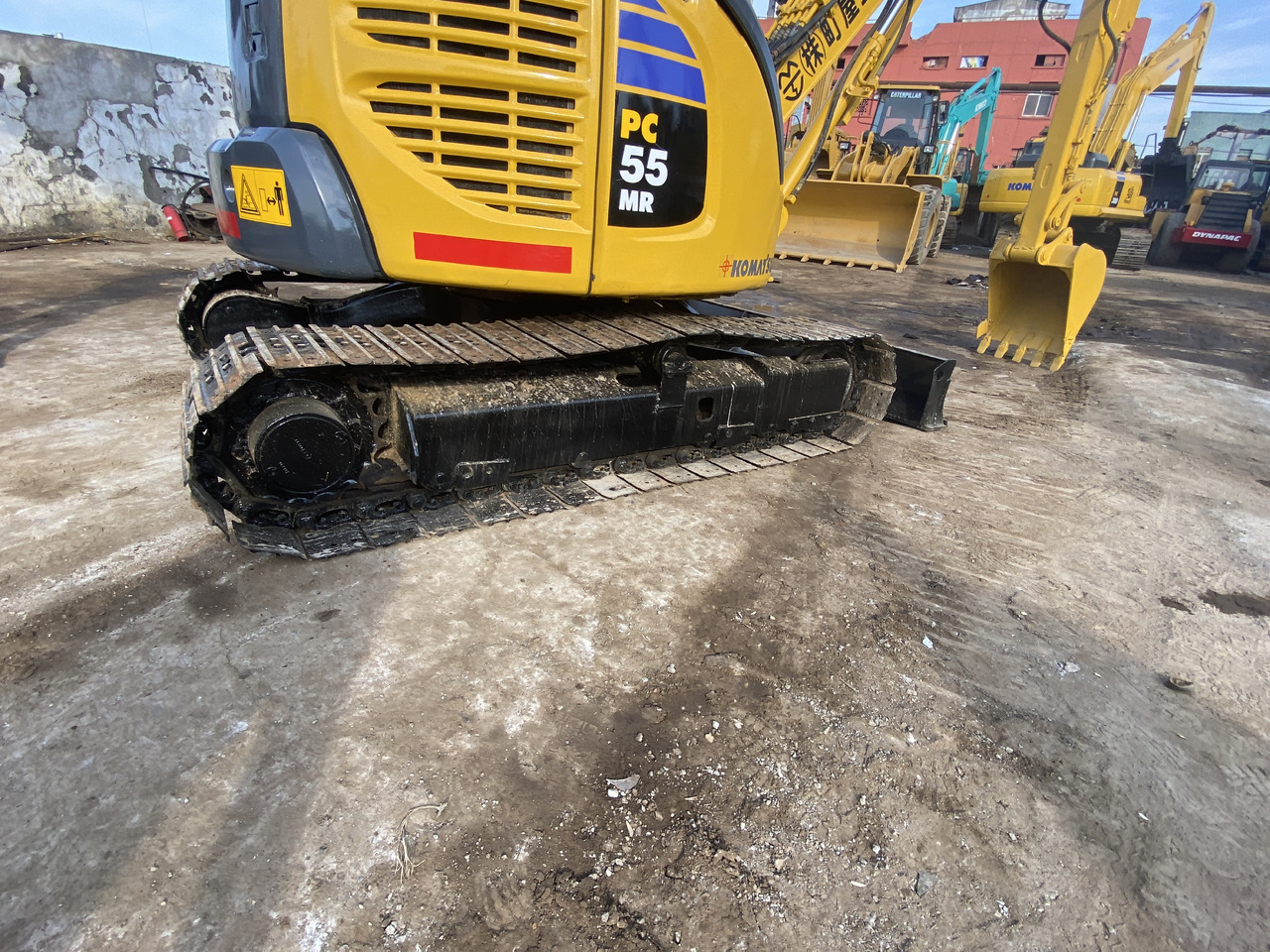 Komatsu PC55MR - Mini escavadeira: foto 5 Komatsu PC55MR - Mini escavadeira: foto 5