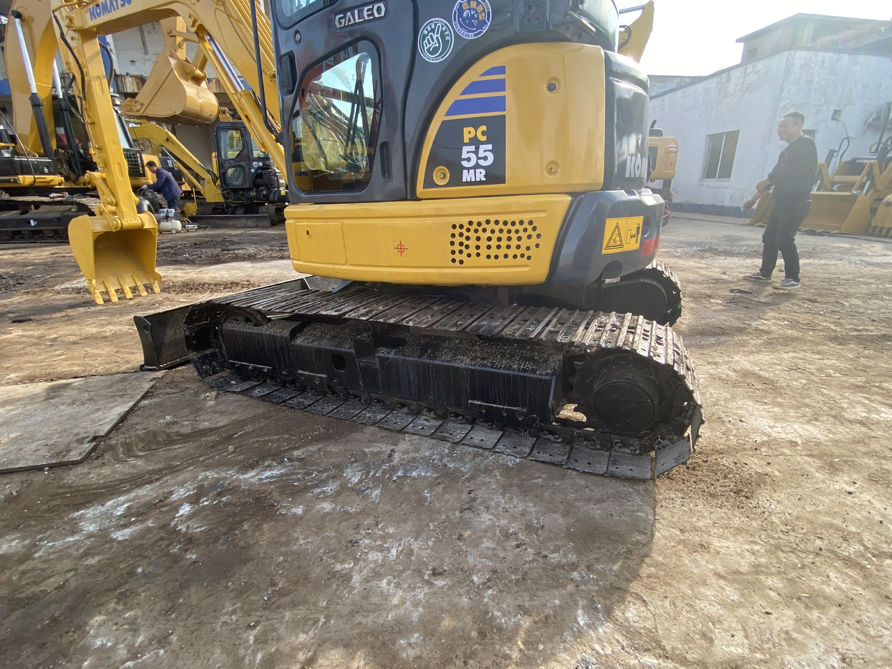 Komatsu PC55MR - Mini escavadeira: foto 4 Komatsu PC55MR - Mini escavadeira: foto 4