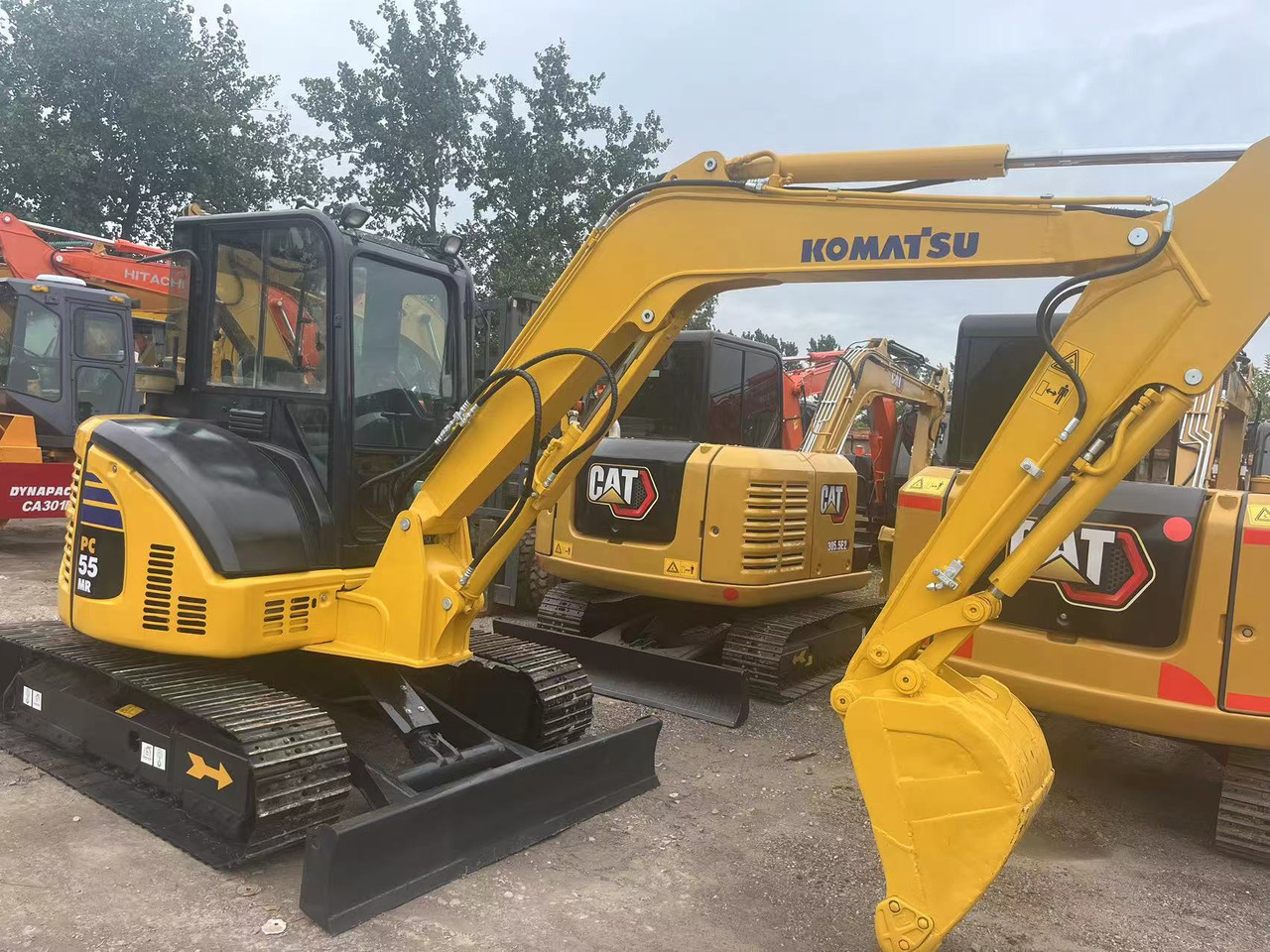 Komatsu PC55MR - Mini escavadeira: foto 4 Komatsu PC55MR - Mini escavadeira: foto 4